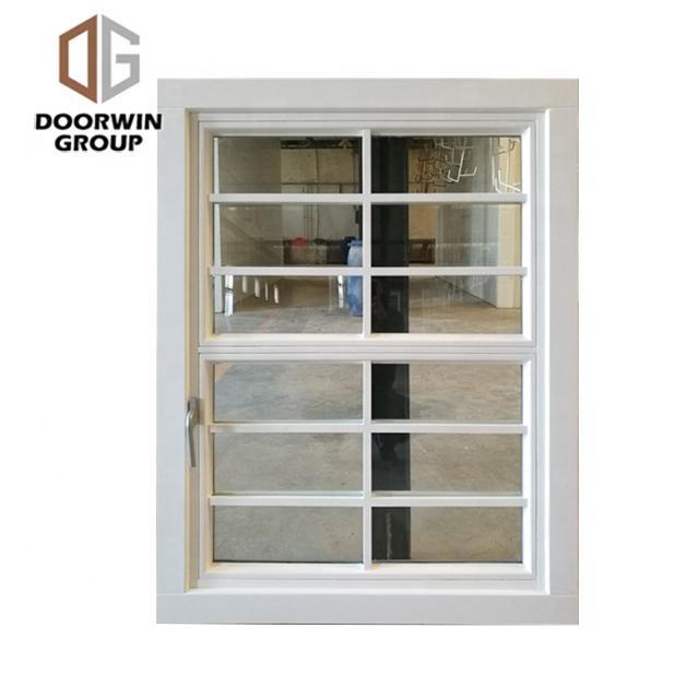 Doorwin 2021American window grill design aluminum round windows aluminium catalogue by Doorwin on Alibaba