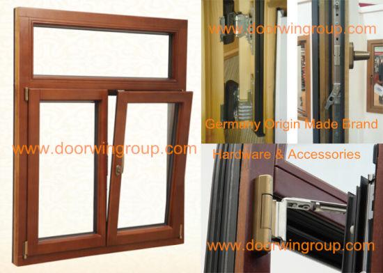 Doorwin 2021Anodized Exterior Aluminum Frame, Wooden Windows with Aluminum Cladding From Outside, Chinese Quality Window - China Wood Window, Aluminum Window