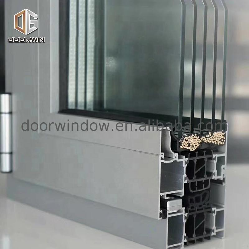 Doorwin 2021Apartment aluminium tilt&turn window aluminum tilt turn windows with double glass as certificate