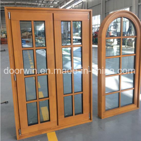 Doorwin 2021Arched Round-Top Casement Solid Pine and Larch Wood Window - China Wooden Window, Wood Casement Window