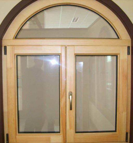 Doorwin 2021Australia Solid Larch/Pine Wood Aluminum Casement Window - China Wood Clad Alu Window, Wood Window
