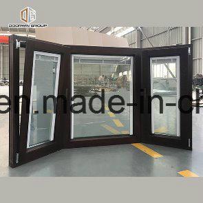 Doorwin 2021Bay Bow Tilt and Turn Window with Built-in Shutter - China Timber Wood, Timber Cladding