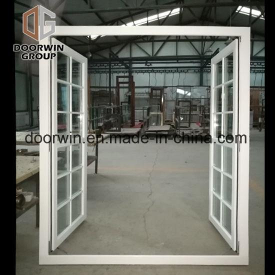 Doorwin 2021Beautiful Window with Grill Design - China Swing out Window, White Window