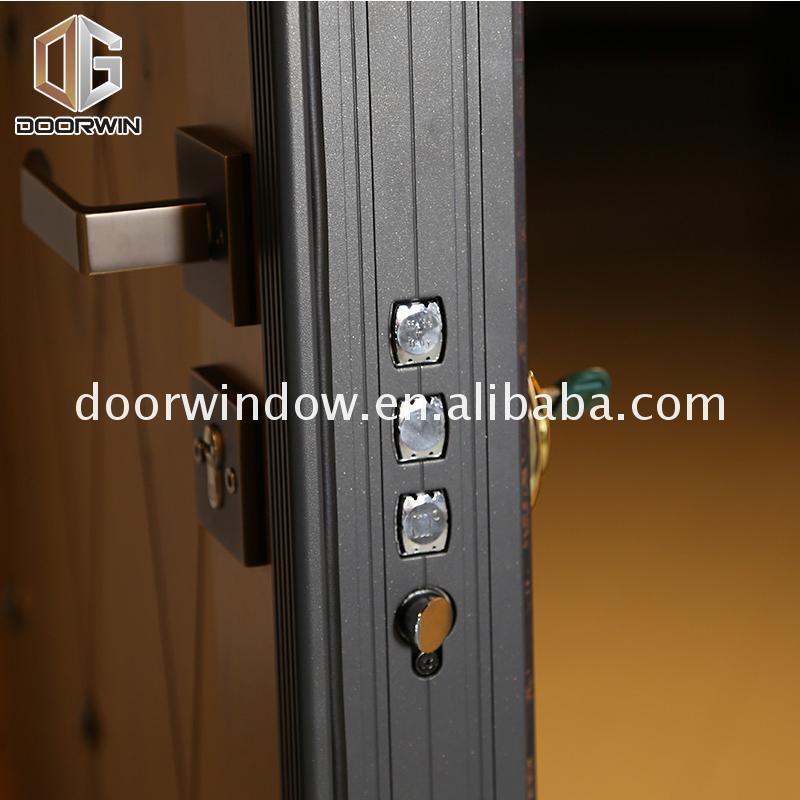 Doorwin 2021Best Quality knotty pine wood doors exterior