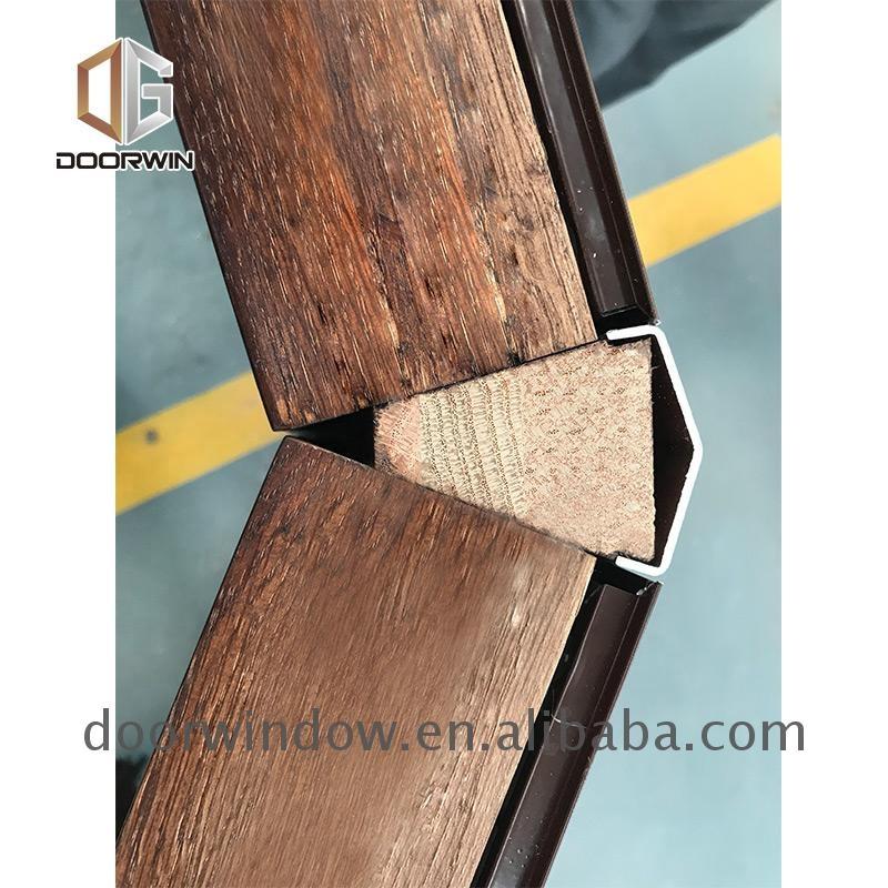 Doorwin 2021Best quality wooden frames casement windows with Low-E Glass