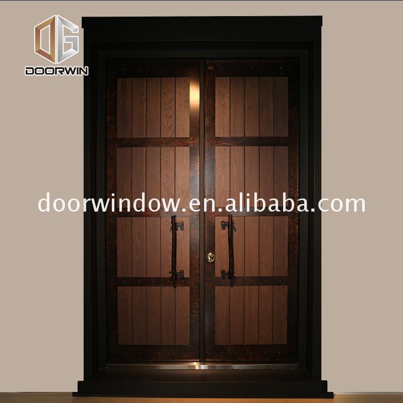 Doorwin 2021Best sale clad wood doors cheap security for homes