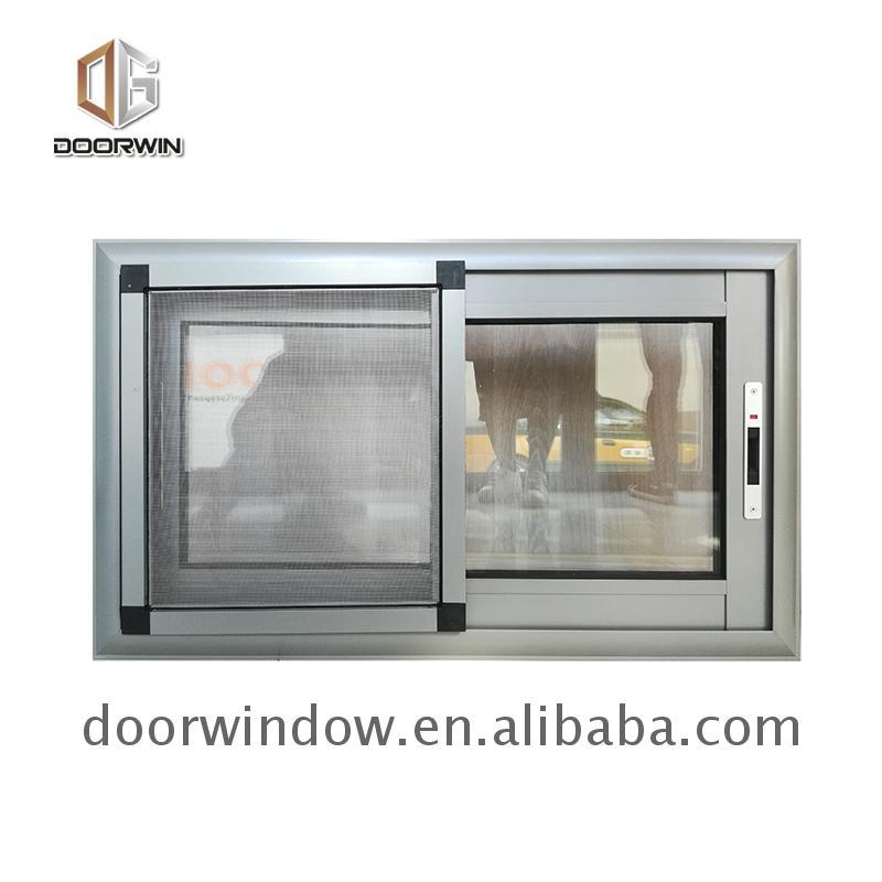 Doorwin 2021Best sale types of sliding windows tinted standard window sizes