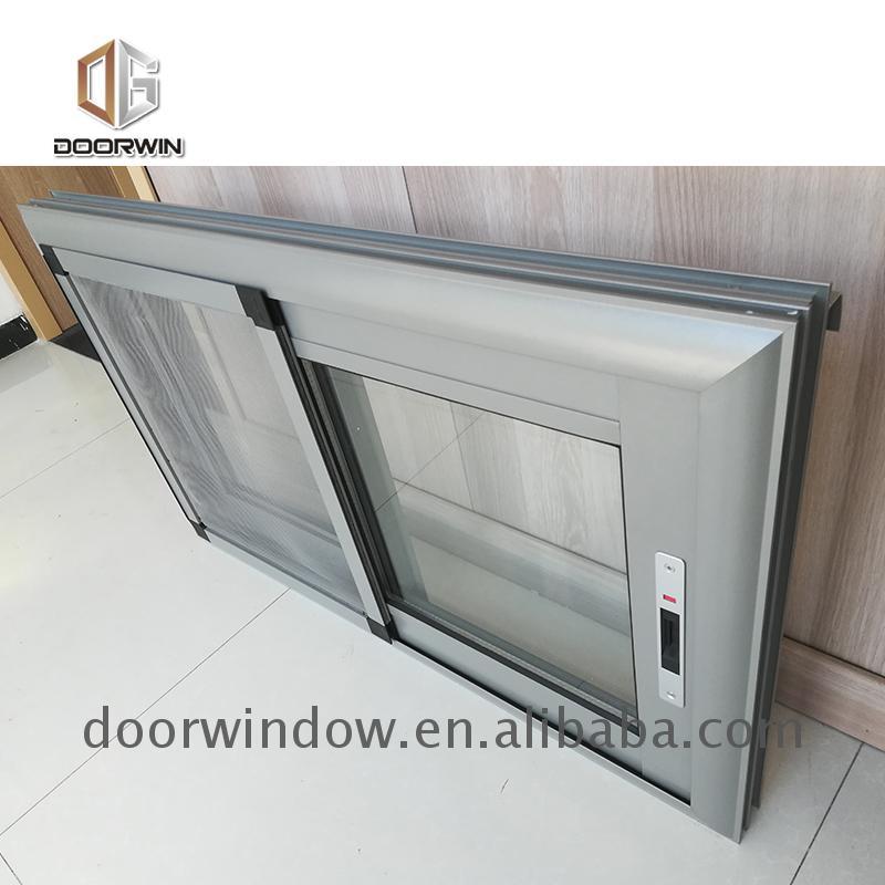 Doorwin 2021Best sale types of sliding windows tinted standard window sizes