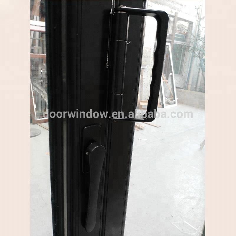 Doorwin 2021Best selling Hot Sell Aluminum Bi Folding Door Horizontal openning style bi folding window and door Hollow Glass Accordionby Doorwin on Alibaba
