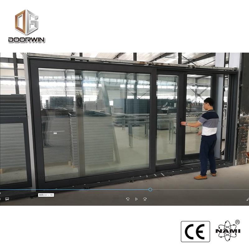 Doorwin 2021Best selling automatic sliding glass aluminum door by Doorwin on Alibaba