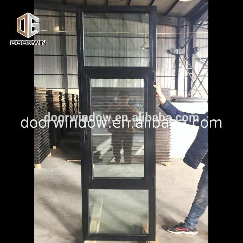Doorwin 2021Best selling products Double glazing Aluminum casement Window glass outswing window and door Glass Casement Doorby Doorwin on Alibaba