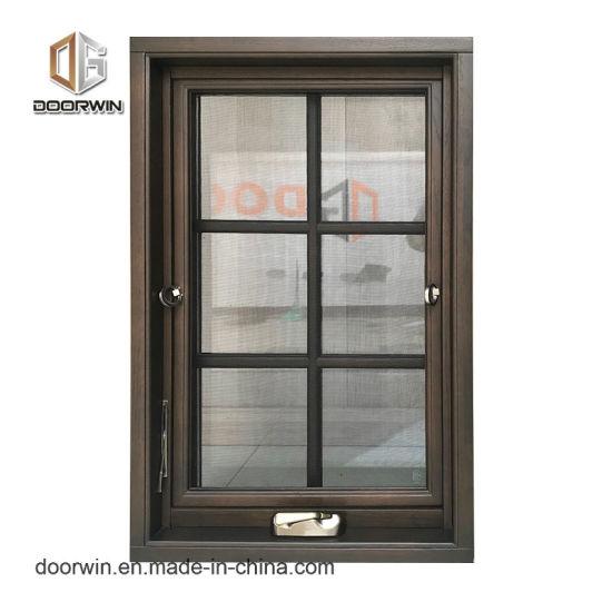 Doorwin 2021Black Color Crank out Open Window - China Aluminium Balustrade, Aluminium Handrail