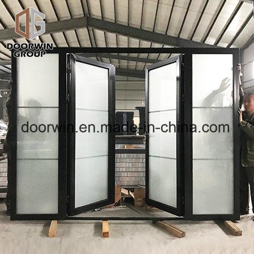 Doorwin 2021Black Powder Coated Color Thermal Break Aluminum Hinged French Door - China Double Glazed Door, Aluminium Front Door Entry Door
