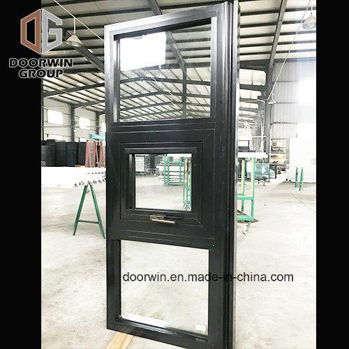 Doorwin 2021Black Powder Coating Paint Color Thermal Break Aluminum Awning Window - China Awning, Wood Plastic Composite Door