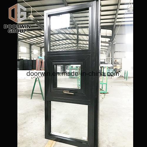 Doorwin 2021Black Powder Coating Paint Color Thermal Break Aluminum Casement Window - China Aama Windows, Casement Windows and Doors