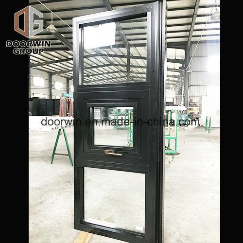 Doorwin 2021Black Powder Coating Paint Color Thermal Break Aluminum Window - China Aama Windows, Doors Windows