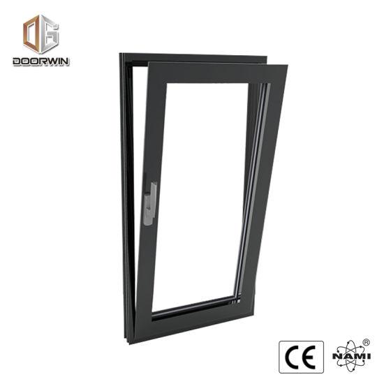 Doorwin 2021Black Thermal Break Aluminum Window - China Aluminium Balustrade, Aluminium Handrail