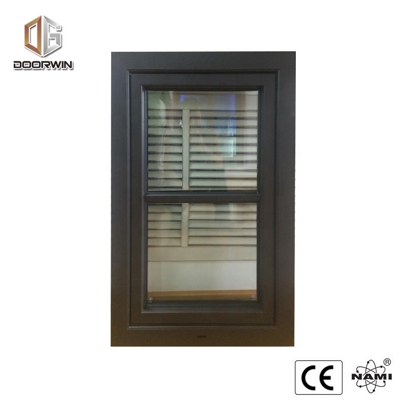 Doorwin 2021Boston wholesale standard aluminum wood casement windows as 2047