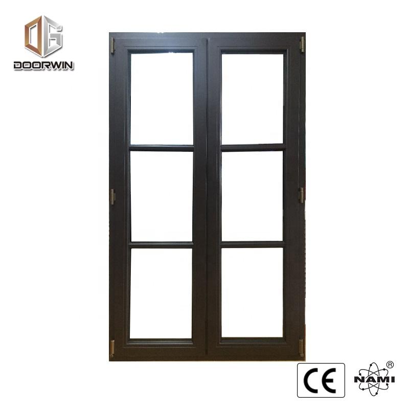 Doorwin 2021Boston wholesale standard aluminum wood casement windows as 2047