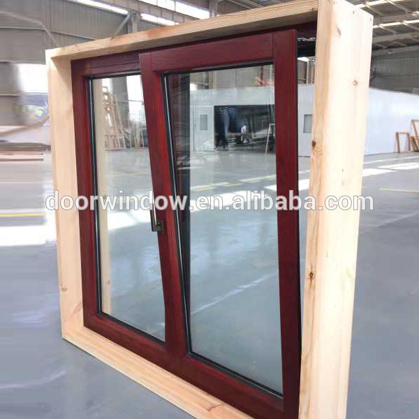 Doorwin 2021CE Certificate Swinging Casement Type Wood Clad Aluminum French Casement Windows by Doorwin