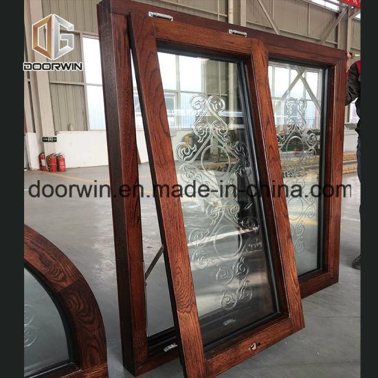 Doorwin 2021Canada Solid Oak Wood Aluminum Awning Window - China Aluminum Window, Wood Aluminum Window