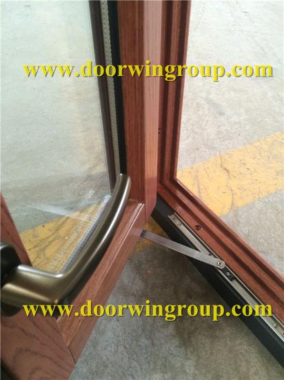 Doorwin 2021Canada Solid Oak Wood Aluminum Casement Window - China Aluminum Window, Wood Aluminum Window