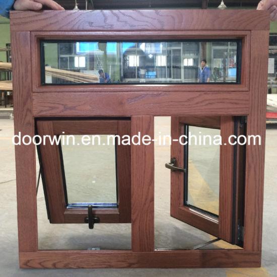 Doorwin 2021Canada Toronto Hot Sale Aluminum Cladding Wood Window From China Company Products - China Window, Glass Panel Window