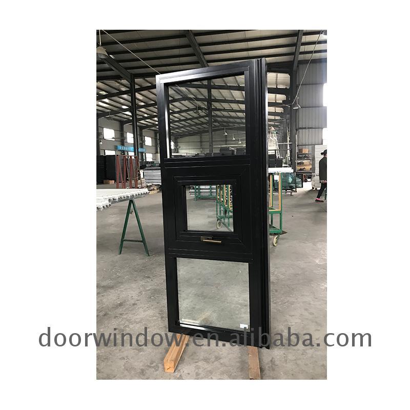 Doorwin 2021Canada insulated glass fixed windows and awning window