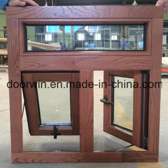 Doorwin 2021Caribbean Casement Window and Awning Window - China Teak Wood Window Design, Colored Window Glass