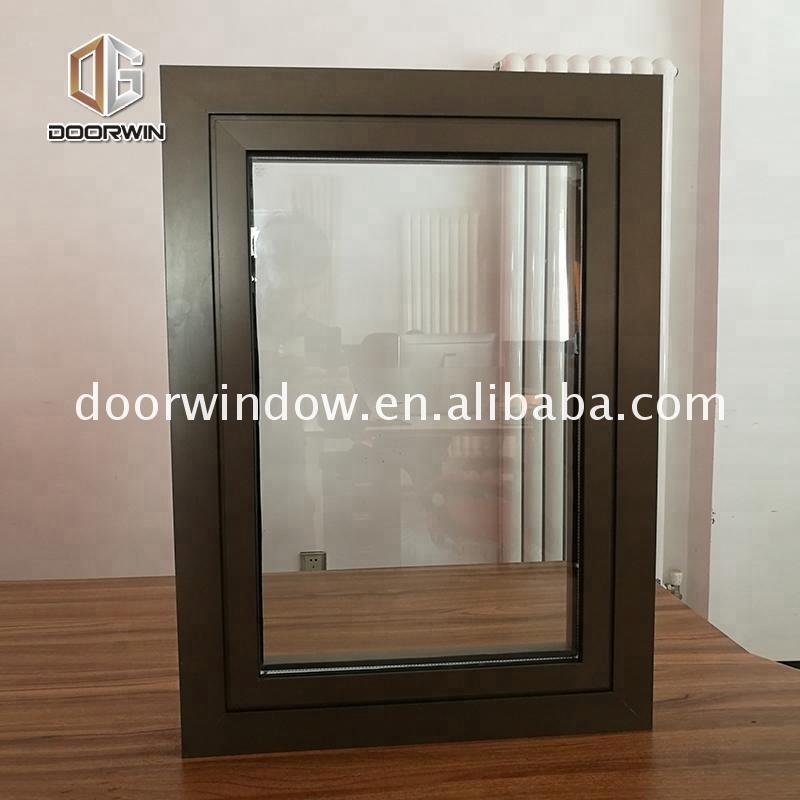 Doorwin 2021Casement window and door with aluminum profile aluminium jalousie Canada
