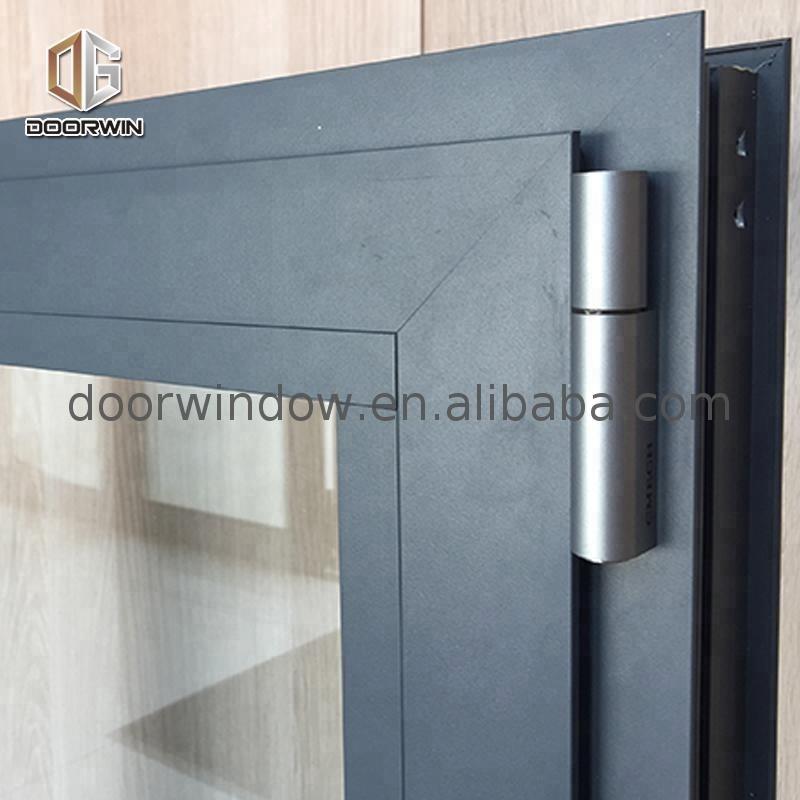 Doorwin 2021Casement windows and doors with laminated glass inward openning asia style frosted