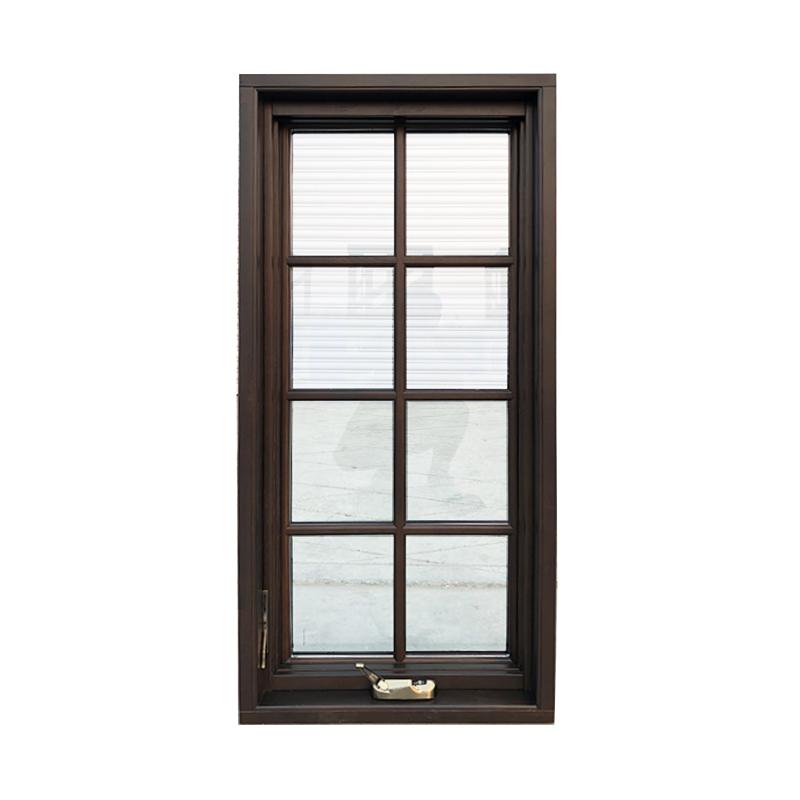 Doorwin 2021Cheap Factory Price casement wood windows american crank window