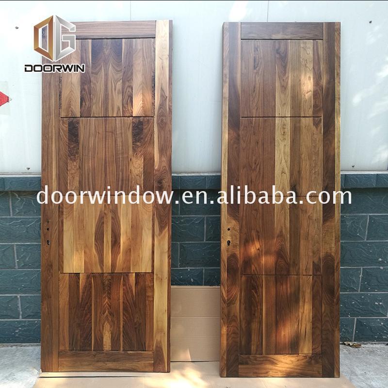 Doorwin 2021Cheap Factory Price interior wood door thickness barn doors high quality wooden