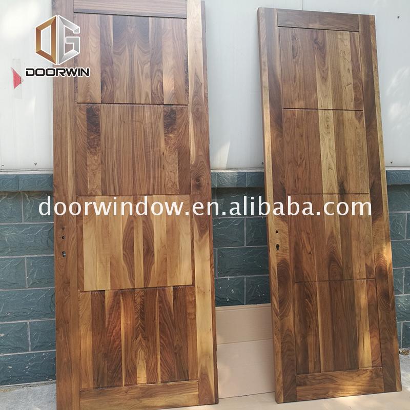 Doorwin 2021Cheap Factory Price interior wood door thickness barn doors high quality wooden