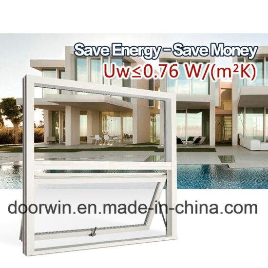 Doorwin 2021Cheap Price Aluminum Clad Timber Glass Window From China Factory - China Window, Glass Panel Window