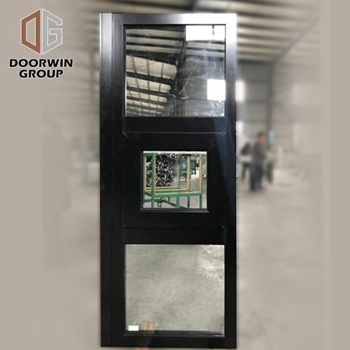 Doorwin 2021Cheap Price aluminium double glass hinges window galzed alu system windows