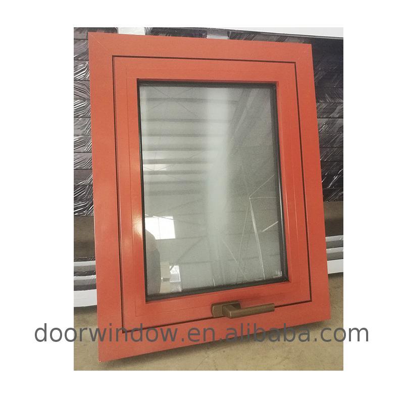 Doorwin 2021Cheap Price tempered glass house windows stacked awning sound reducing