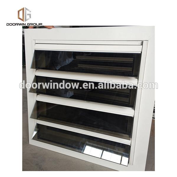 Doorwin 2021Cheap Price windows with shutters between the glass shades inside