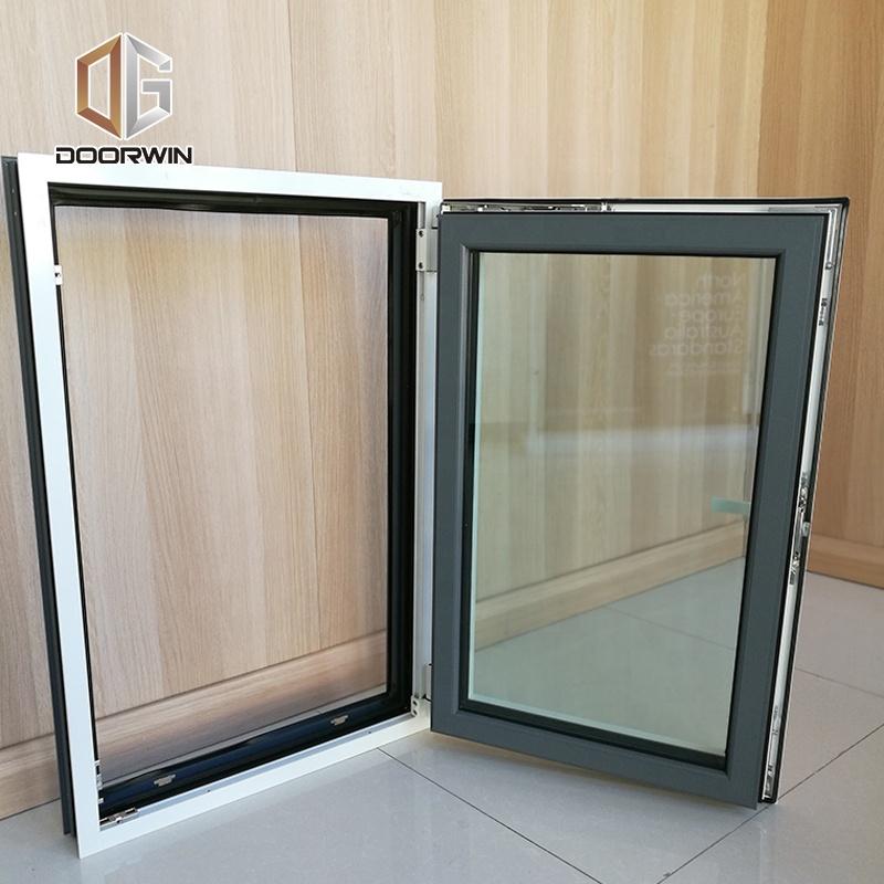 Doorwin 2021Cheap aluminium casement open window with white powder coatingby Doorwin on Alibaba