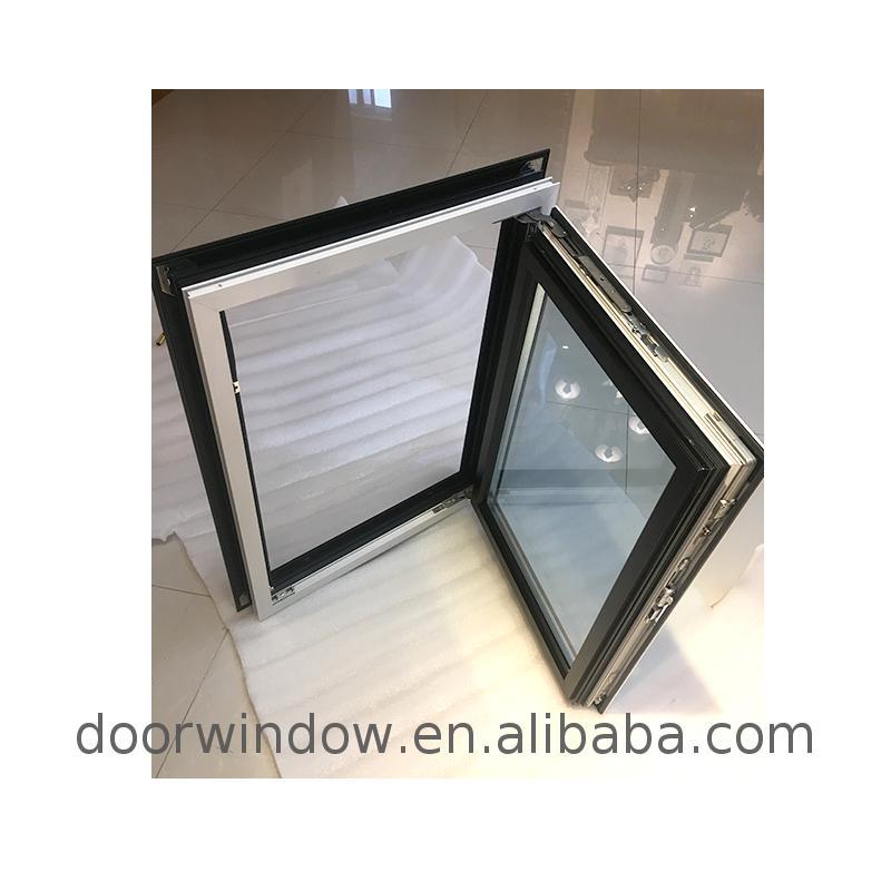 Doorwin 2021Cheap aluminum windows awning window black
