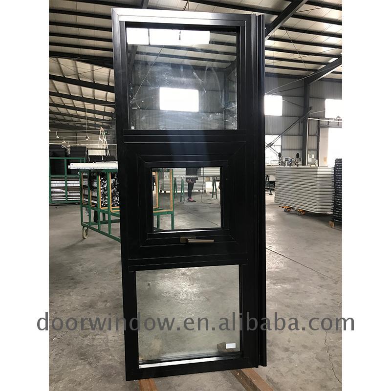 Doorwin 2021Cheap black framed windows for sale exterior window frames double pane