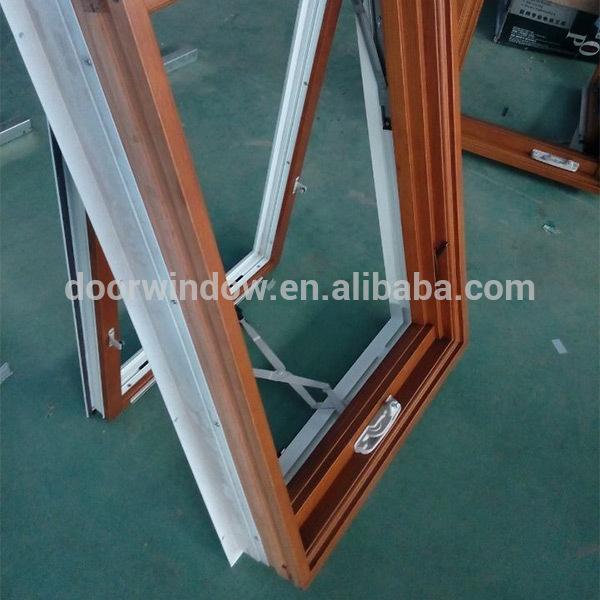 Doorwin 2021Cheap top hung aluminium windows hinge awning window timber look and doors