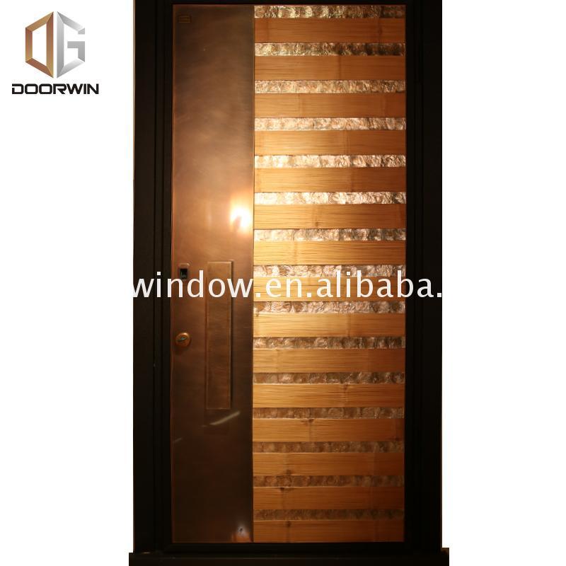 Doorwin 2021Cheap wood door and window manufacturers panel wholesale french doors