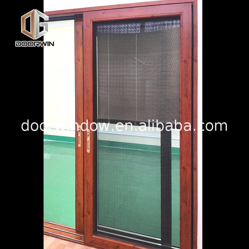 Doorwin 2021China Big Factory Good Price aluminium glass sliding doors melbourne aluclad all