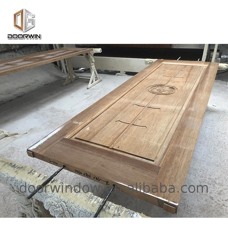 Doorwin 2021China Big Factory Good Price buy oak internal doors beautiful wooden picture collection