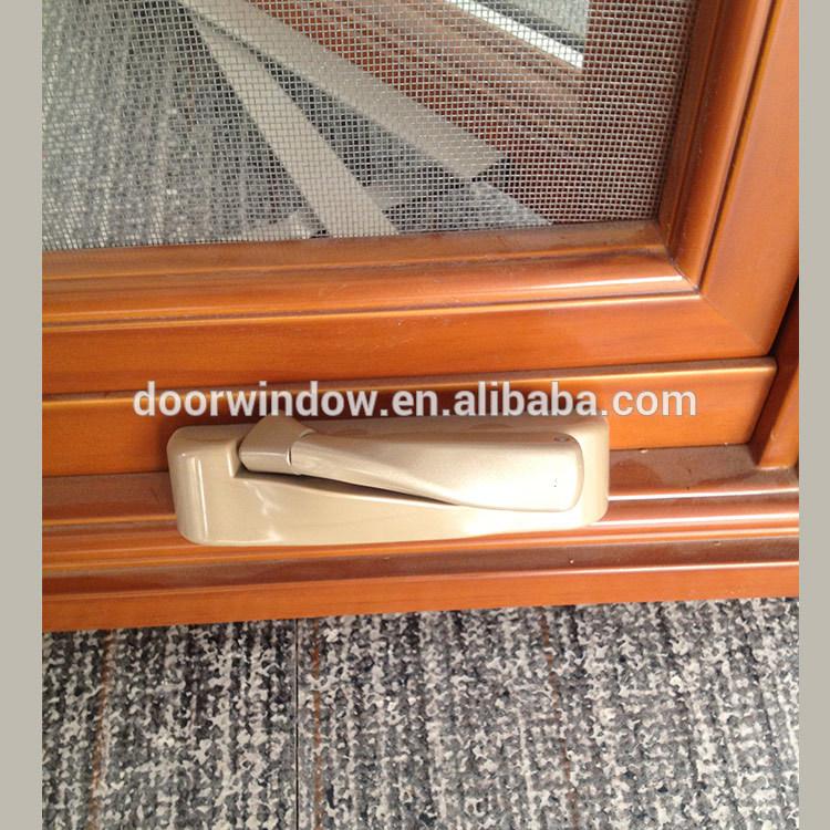 Doorwin 2021China Big Factory Good Price finishing interior wood windows exterior window trim grids