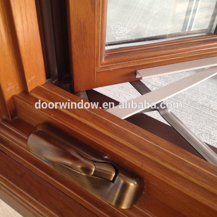 Doorwin 2021China Big Factory Good Price finishing interior wood windows exterior window trim grids