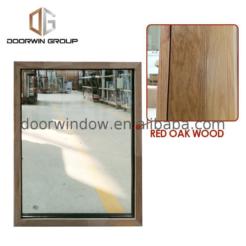 Doorwin 2021China Big Factory Good Price picture window with two side windows