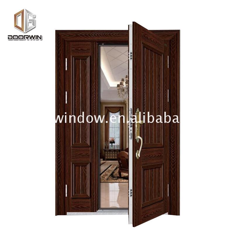 Doorwin 2021China Big Factory Good Price right hand hinge door repainting interior doors red oak