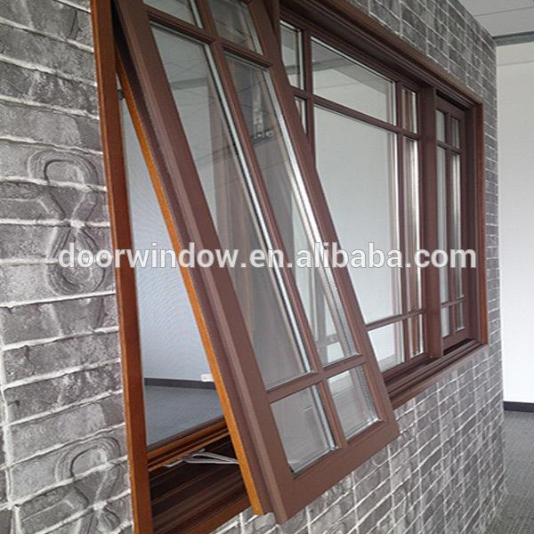 Doorwin 2021China Big Factory Good Price vertical awning windows top hung window stays sash